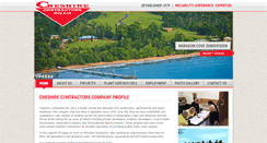 Desktop Screenshot of cheshirecontractors.com.au